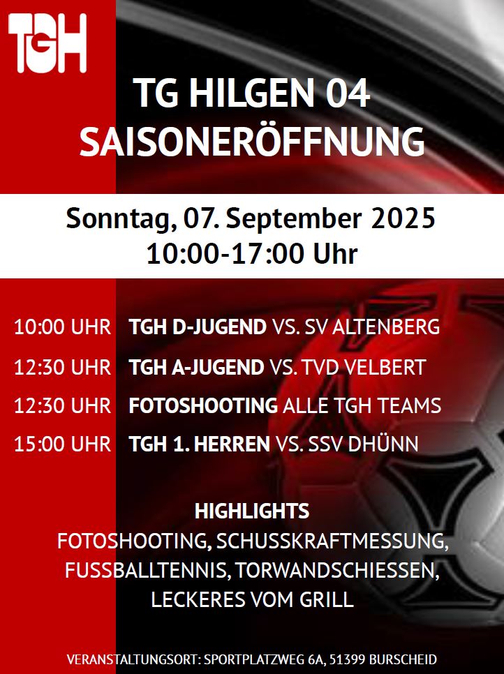 Saisoneroeffnung 2025